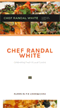 Mobile Screenshot of chefrandalwhite.com